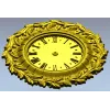 Рельефный рококо циферблат - 3D модель STL для ЧПУ