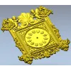 Часовой картуш "Амуры и Ракушка" - 3D модель STL для ЧПУ