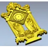Барельефные декоративные часы для ЧПУ (STL)