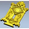 Барельефные декоративные часы для ЧПУ (STL)