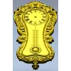 Рококо настенные часы - 3D модель STL для ЧПУ