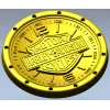 Harley Davidson Emblem Medallion STL Model for CNC Milling
