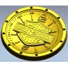 Harley Davidson Emblem Medallion STL Model for CNC Milling