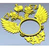 Двуглавый орёл - рамка для часов (STL)