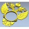 Двуглавый орёл - рамка для часов (STL)