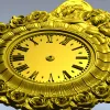 Decorative Angel Clock 3D Model STL for CNC Milling