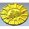 Detailed Double-Headed Eagle Emblem STL Model for CNC Milling
