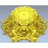 Часы с барельефом медведя - 3D модель STL для ЧПУ