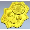 Египетские настенные часы - 3D модель STL для ЧПУ