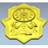 Египетские настенные часы - 3D модель STL для ЧПУ