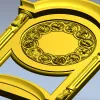 Декоративная панель-часы "Зодиак" - 3D модель STL для ЧПУ