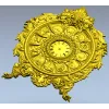 Astrological Timekeeper 3D Model STL for CNC Milling