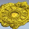 Astrological Timekeeper 3D Model STL for CNC Milling