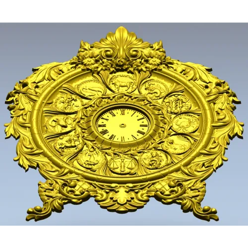 Astrological Timekeeper 3D Model STL for CNC Milling