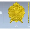 Astrological Timekeeper 3D Model STL for CNC Milling