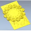 Колесо Зодиака - 3D модель в формате STL для ЧПУ