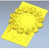 Колесо Зодиака - 3D модель в формате STL для ЧПУ
