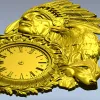 Часы "Страж Времени" - 3D модель STL для ЧПУ