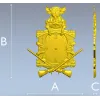 Boar's Vigil Decorative Hunting Clock STL Model for CNC