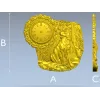 3D модель STL охотничьи часы - рельеф с собакой и ружьём для ЧПУ