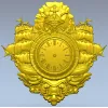 Пиратские настенные часы - 3D модель STL для ЧПУ