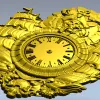 Пиратские настенные часы - 3D модель STL для ЧПУ