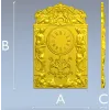 Часы "Русалки" - 3D модель STL для ЧПУ