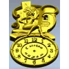 Банные часы в рельефе - 3D модель STL для ЧПУ