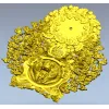 3D модель настенных часов с медведем (STL) для ЧПУ