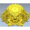 3D модель настенных часов с медведем (STL) для ЧПУ
