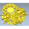 Охотничий герб с нишей для часов - 3D модель STL для ЧПУ