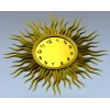 Солнце Аурелия - stl модель для ЧПУ, декоративный циферблат