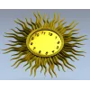 Солнце Аурелия - stl модель для ЧПУ, декоративный циферблат