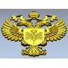 Двуглавый орёл с щитом - 3D модель STL для ЧПУ