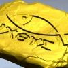 Рельефная табличка с символом ИХТУС, 3D модель STL для ЧПУ