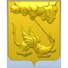 Щит с Георгием Победоносцем - STL модель для ЧПУ