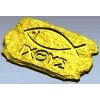 Ichthys Stone Plaque - STL 3D model for CNC