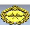 Герб ПВО ВКС - STL модель рельефа для ЧПУ