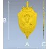 Criminal Investigation Shield - high-detail STL 3D model for CNC