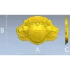 Zenit Lions Crest - STL 3D model for CNC milling