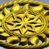 Alatyr Sun Medallion - STL 3D model for CNC carving