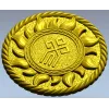 Slavic Sun Medallion STL for CNC carving