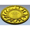 Slavic Sun Medallion STL for CNC carving