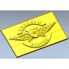 Officers of Russia Emblem STL Relief for CNC