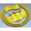 Герб с Георгием в лавровом венке - 3D модель STL для ЧПУ