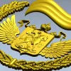 Герб с Георгием в лавровом венке - 3D модель STL для ЧПУ