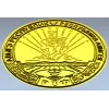 Adygea Coat of Arms Medallion - STL 3D Model for CNC