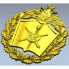 Герб Военной академии МТО - 3D рельеф для ЧПУ
