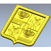Герб Краснодара - 3D модель в формате STL для ЧПУ