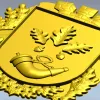 Герб Кривого Рога - 3D модель STL для ЧПУ